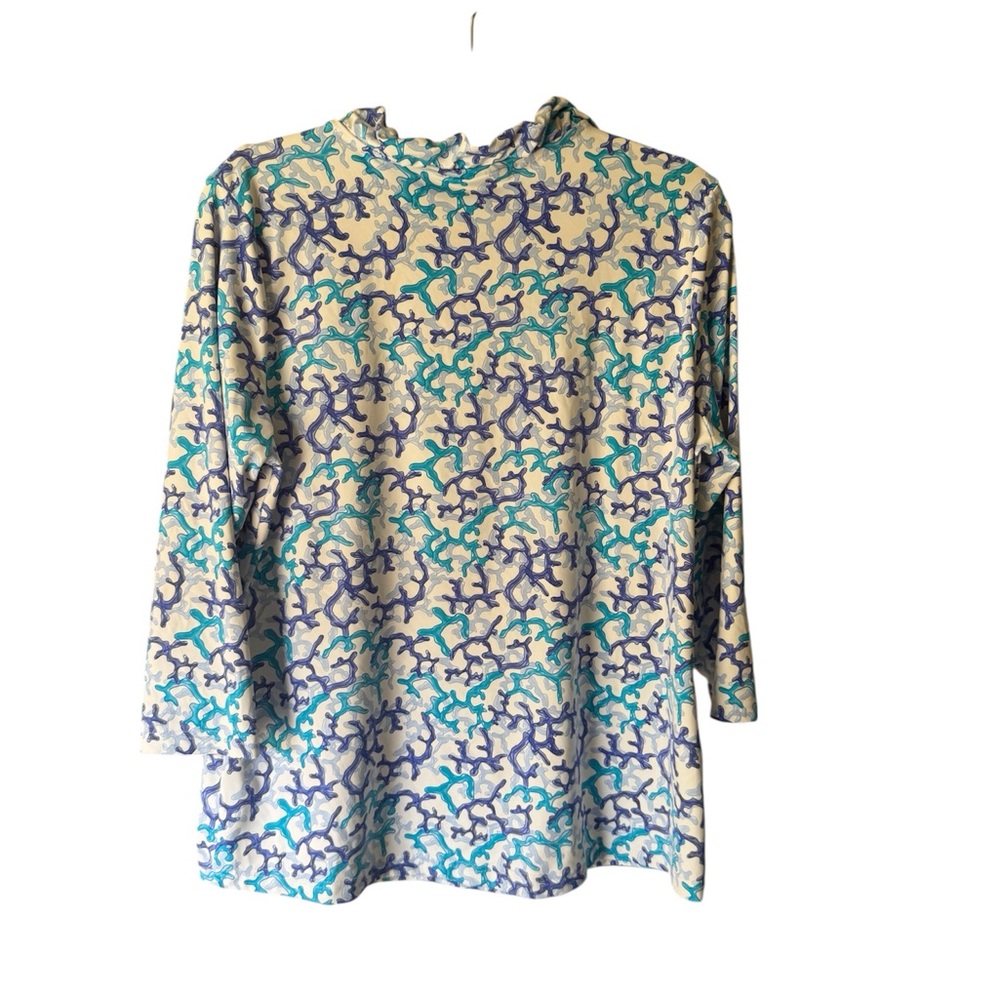 Chic Multicolor Patterned Blouse - image 2